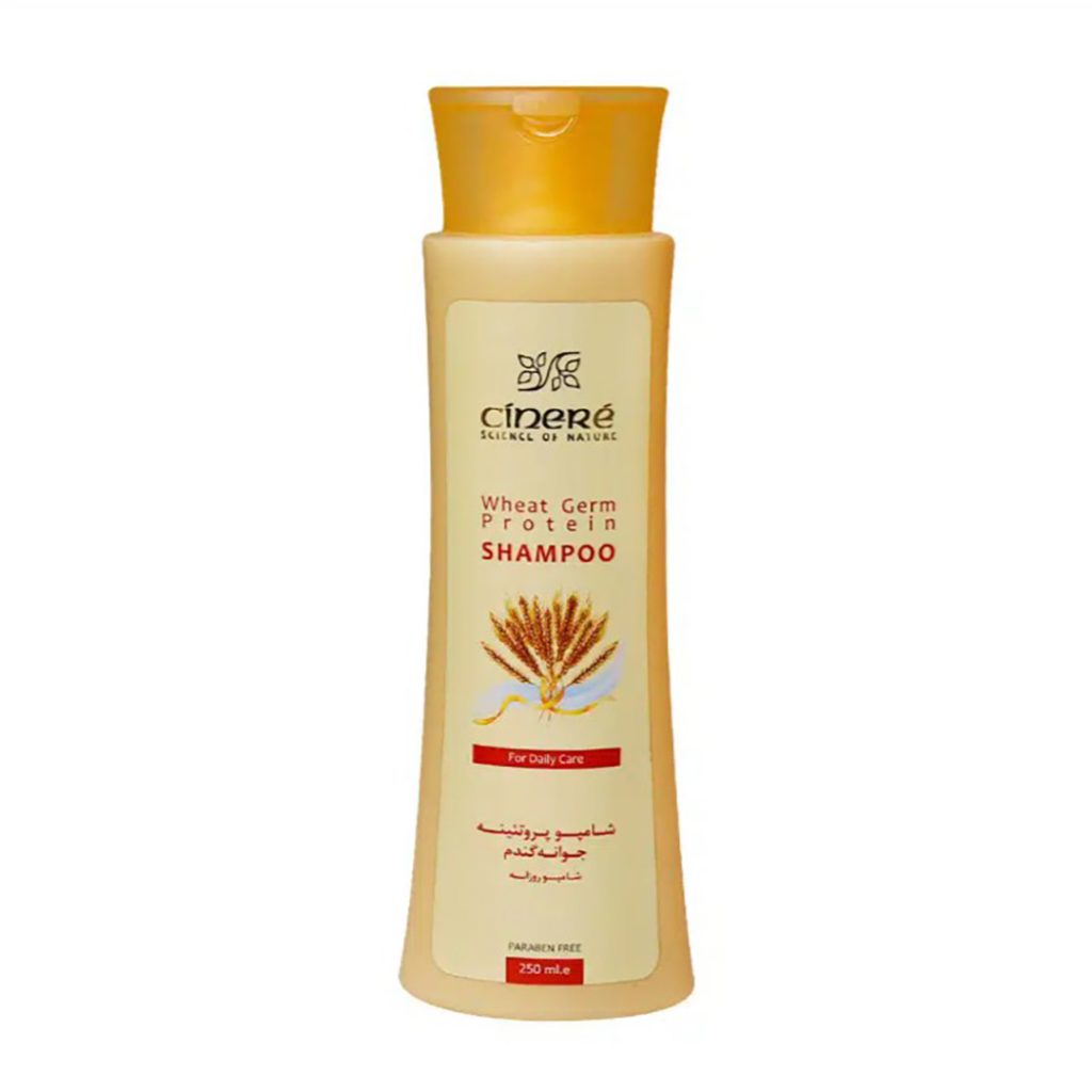 شامپو روزانه پروتئینه جوانه گندم انواع مو سینره