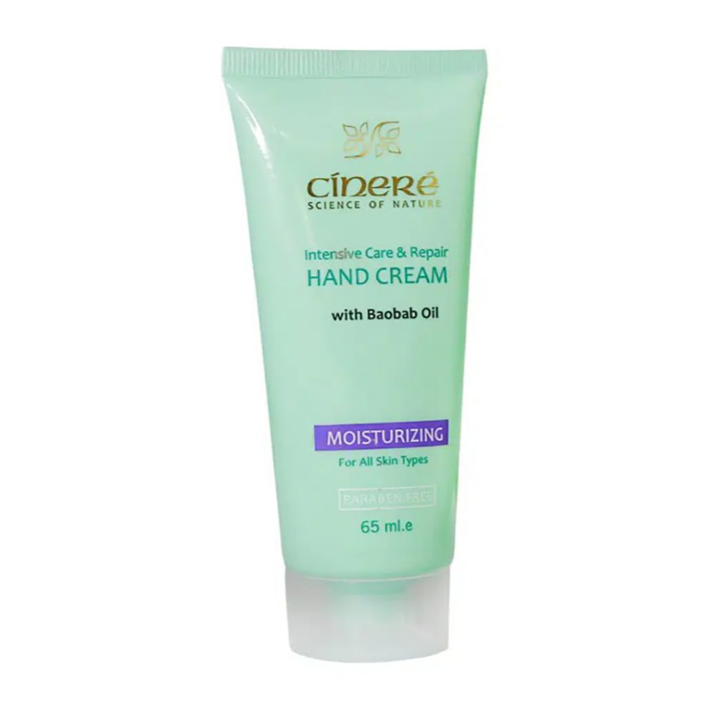 كرم مرطوب کننده دست انواع پوست سینره