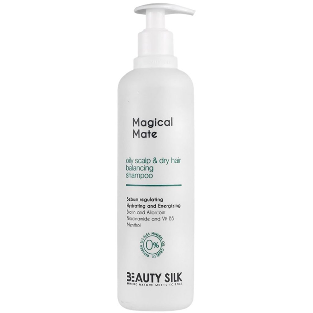 شامپو کف سر چرب موی خشک بیوتی سیلک