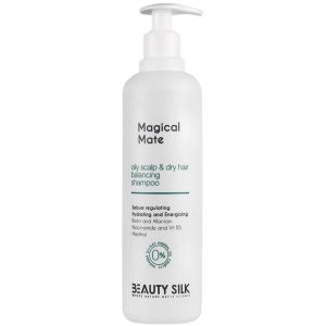 شامپو کف سر چرب موی خشک بیوتی سیلک