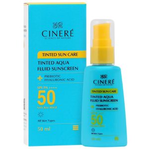 ضد آفتاب فلوئید بژ طبیعی SPF50 سینره