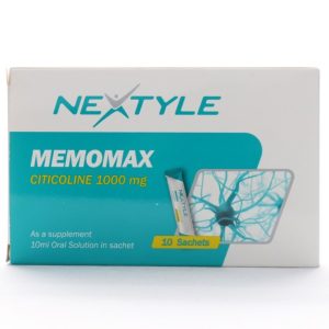 ساشه سیتی کولین 1000 میلی گرم ممومکس با طعم توت فرنگی نکستایل