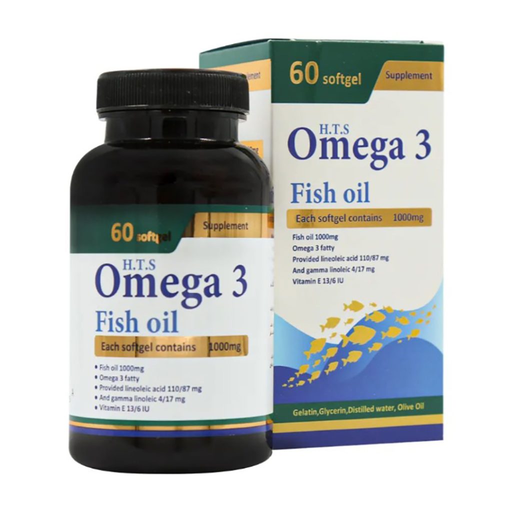 کپسول امگا 3 1000 میلی گرم حکیم تجارت سهند