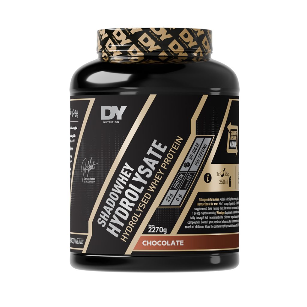 پودر پروتئین شادو وی هیدرولیزه با طعم شکلات دوریان یتس