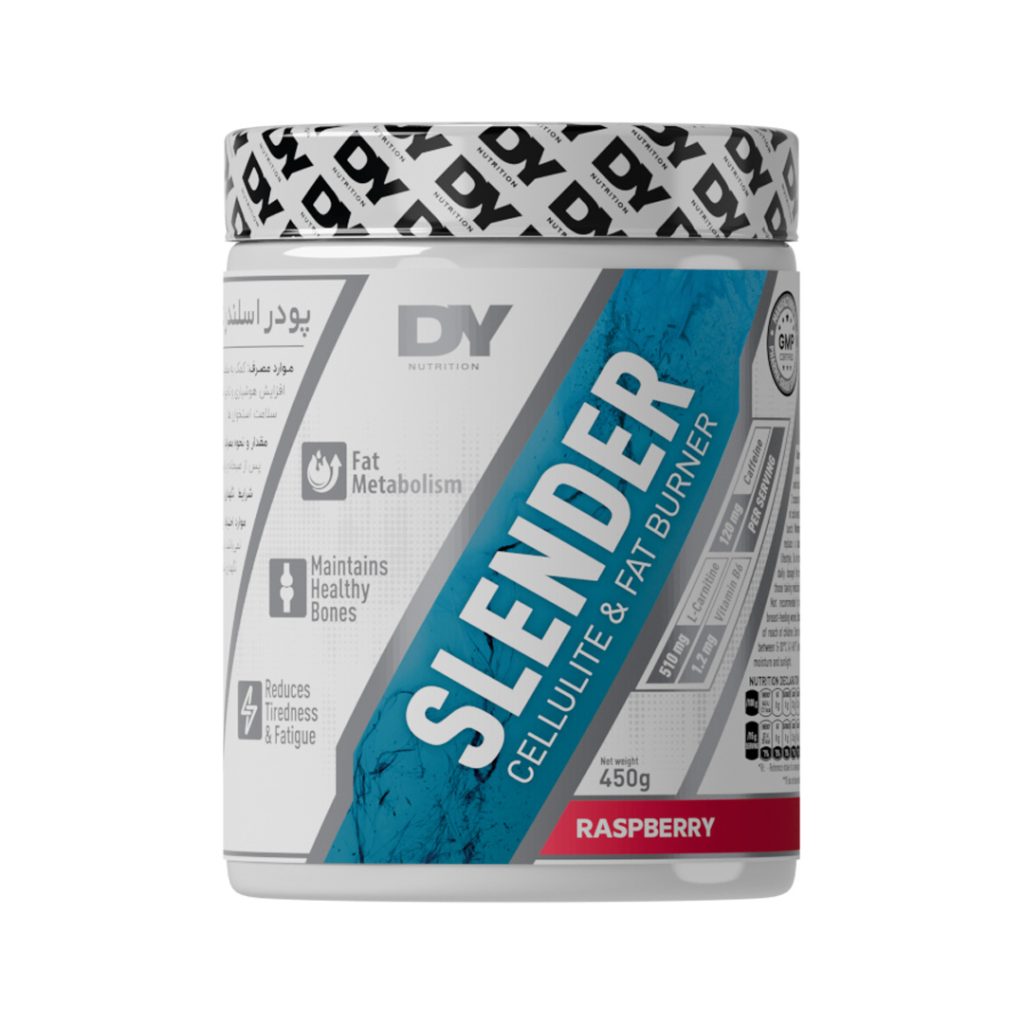 پودر اسلندر انتی سلولیت و فت برنر با طعم تمشک دوریان یتس