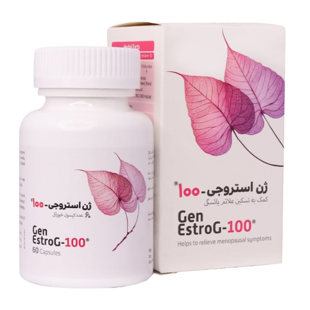 کپسول ژن استروجی 100 میلی گرم بهستان بهداشت
