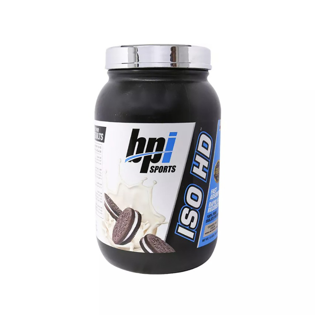 18791-00.jpg پودر خوراکی وی پروتئین ایزو اچ دی با طعم بیسکویت کرمی بی پی آی