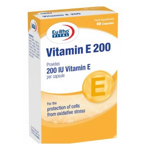 کپسول نرم ویتامین ایی 200 واحد یوروویتال