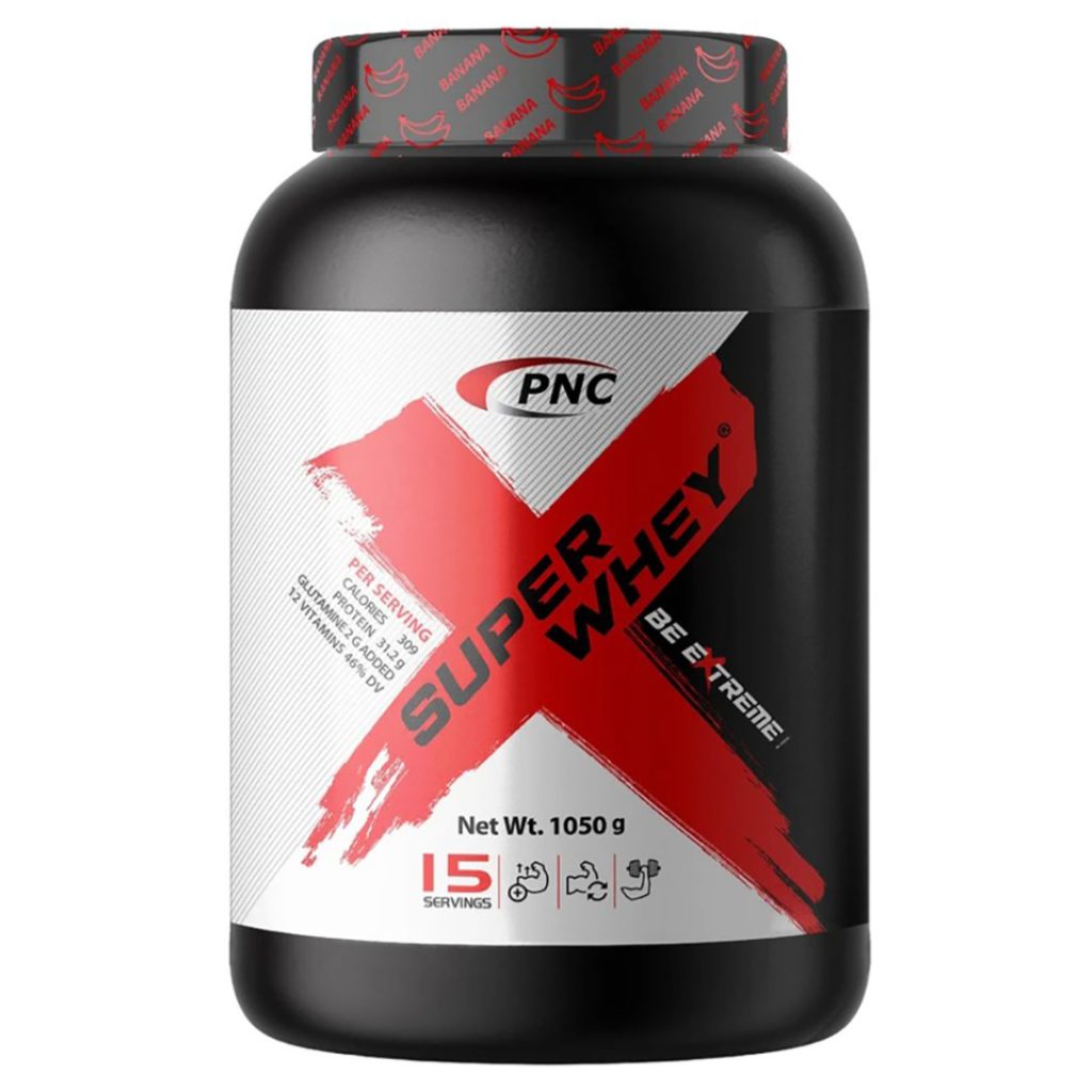 پودر خوراکی سوپر وی با طعم موز پی ان سی کارن