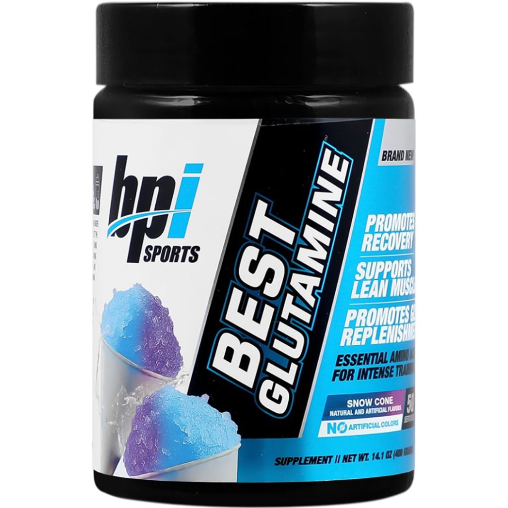 پودر خوراکی گلوتامین با طعم یخمک بی پی آی