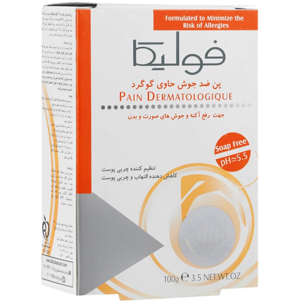 پن ضد جوش گوگرد پوست چرب و آکنه دار فولیکا آر ایکس