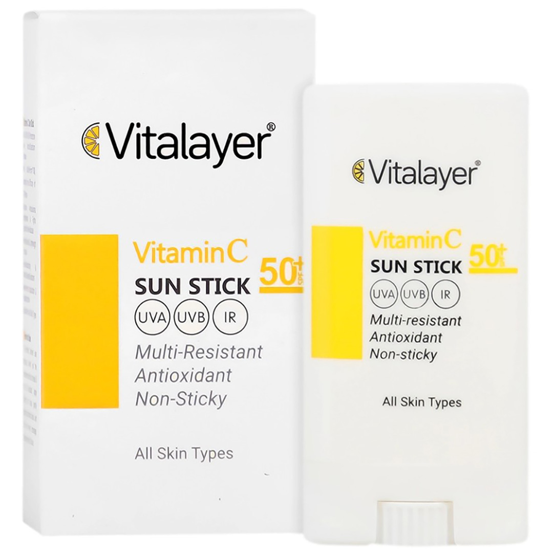 85051-00.jpg ضد آفتاب استیکی ویتامین سی SPF50 ویتالیر