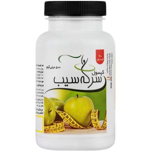 کپسول سرکه سیب 500 میلی گرم ایده داروی پارس