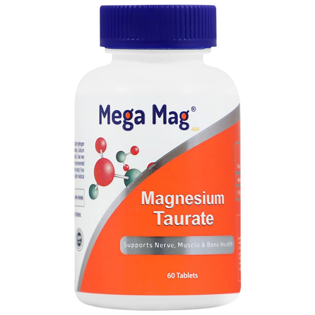 86487-00.jpg قرص منیزیم تائورات 400 میلی گرم مگامگ