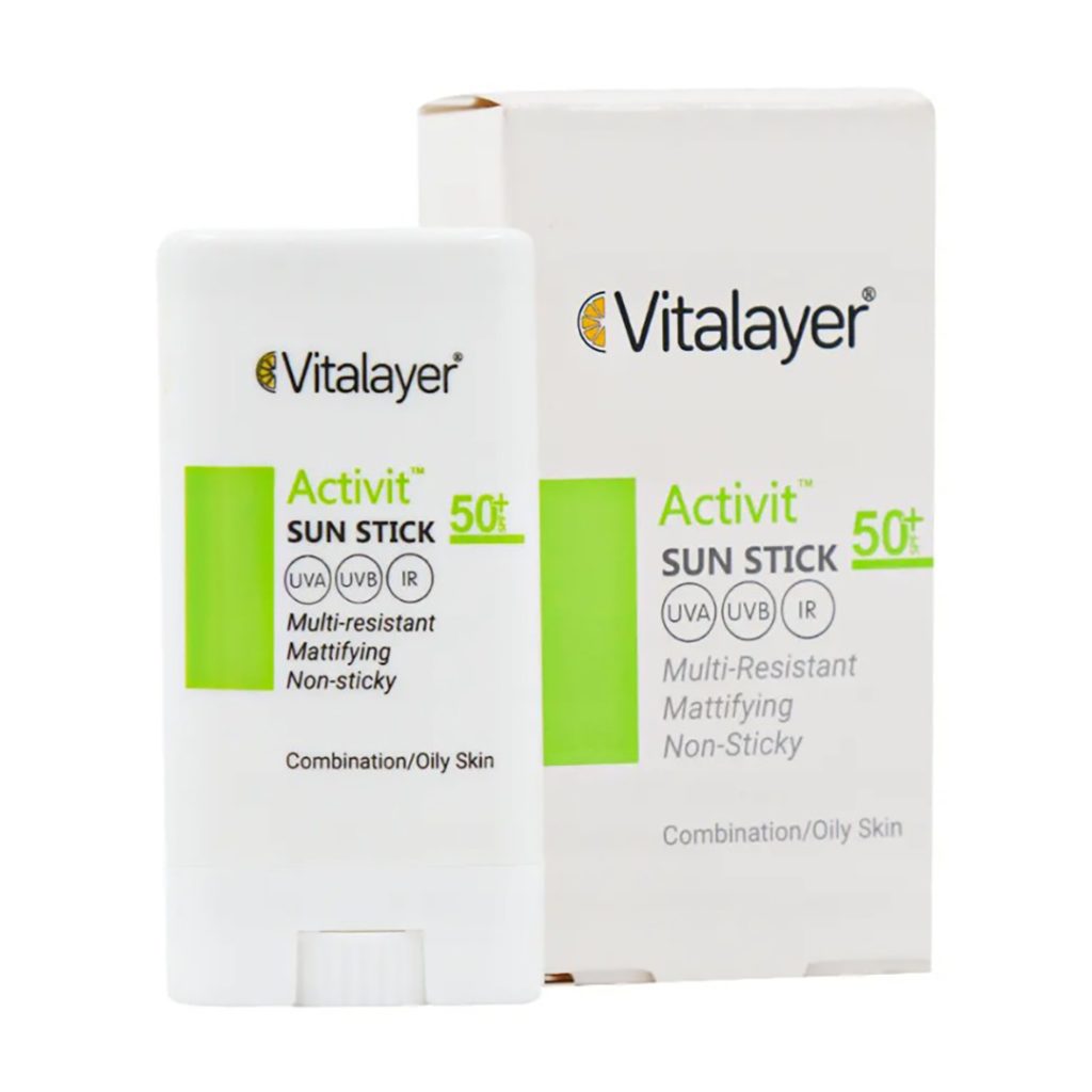 ضد آفتاب استیکی اکتیویت SPF50 ویتالیر