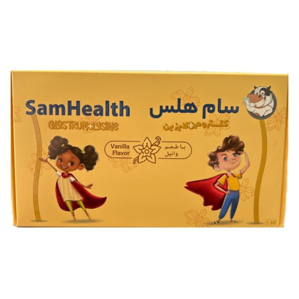 ساشه سام هلس با طعم وانیل برسام فارمد