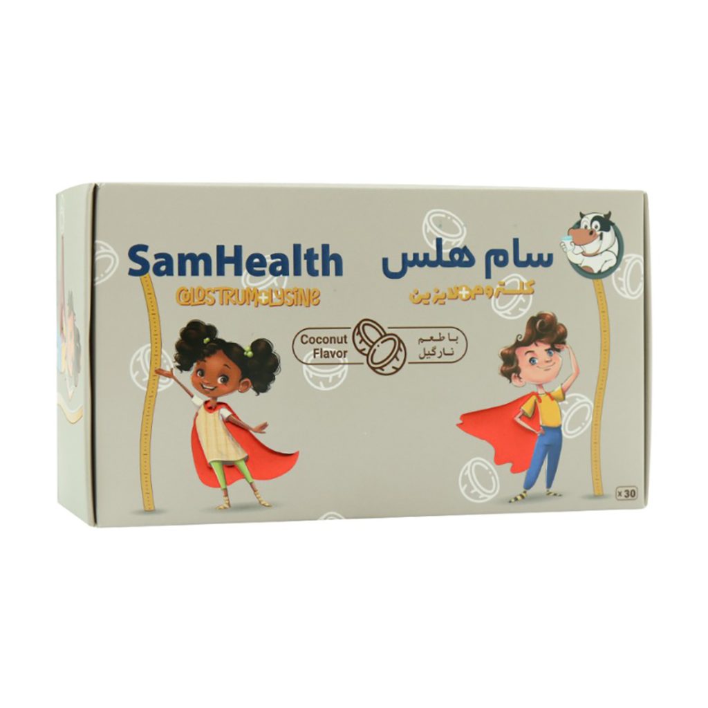 ساشه سام هلس با طعم نارگیل برسام فارمد